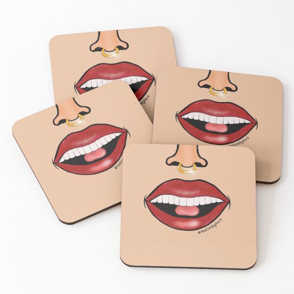 Item preview, Sexy Lips & Nose Ring designed and sold by BRobinson.