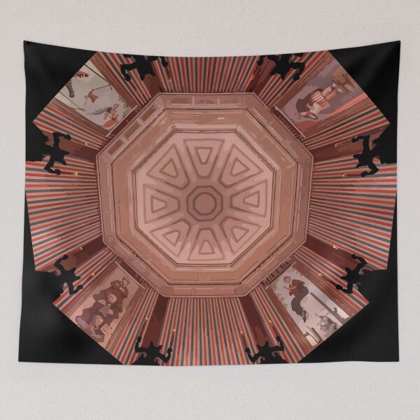 Item preview, Mansion Dead Center Pattern designed and sold by D24designs.