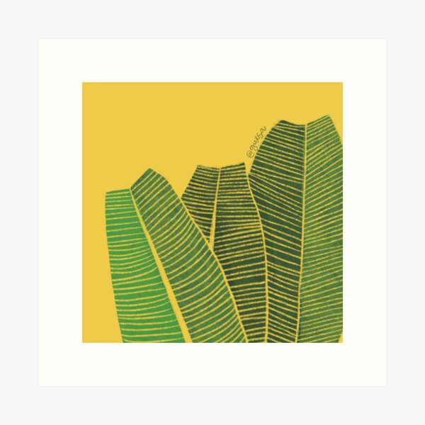 Item preview, banana leaves designed and sold by guesa.