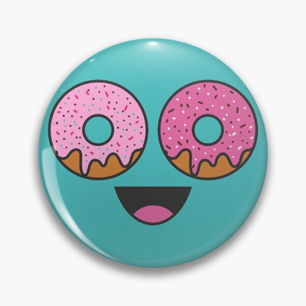Item preview, donut happy face designed and sold by Gossip Rag.
