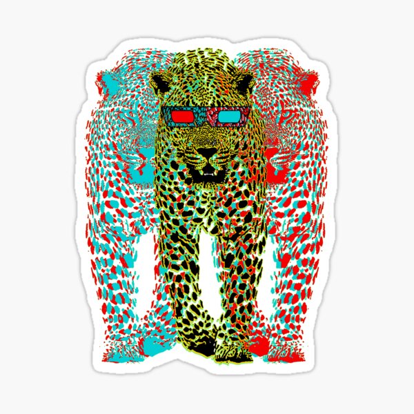 Vista previa del artículo con la obra «Leopardz-3D», diseñado y vendido por GUS3141592.