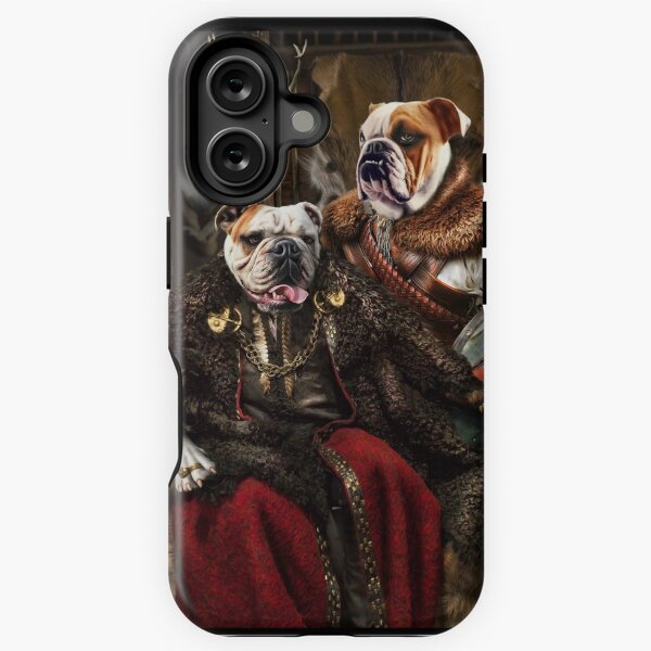 Item preview, Bulldog Portrait - Nas and Lennon designed and sold by carpo17.