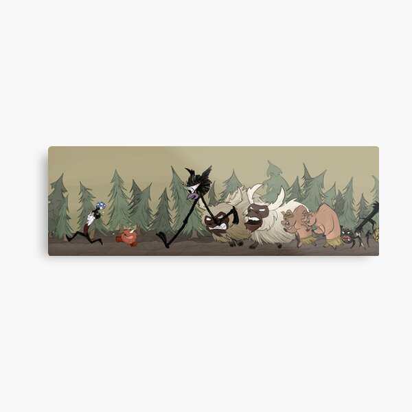 Don't Starve and Don't Die Metal Print
