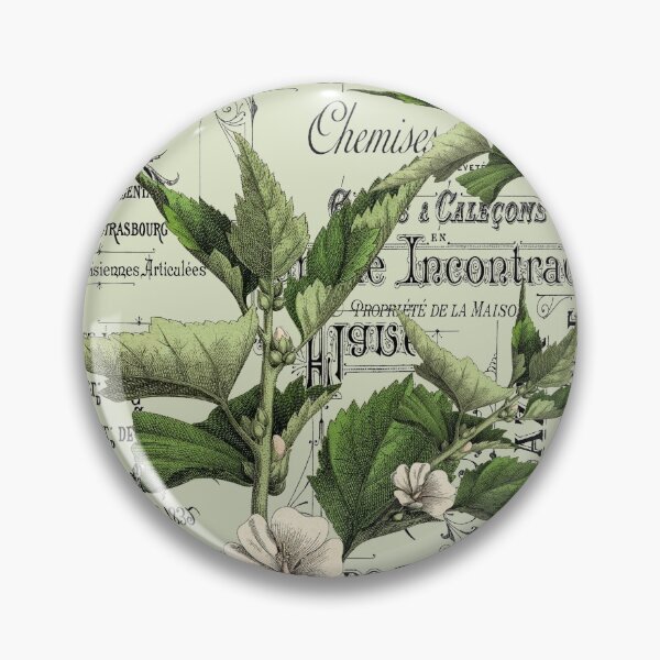 Item preview, dark academia leaf wildflower french country designed and sold by LEILA ART SPACE.