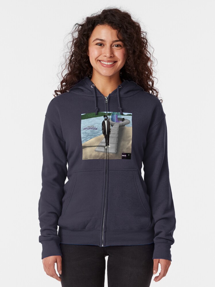 Alternate view of T.Kanero - Ataraxy Zipped Hoodie