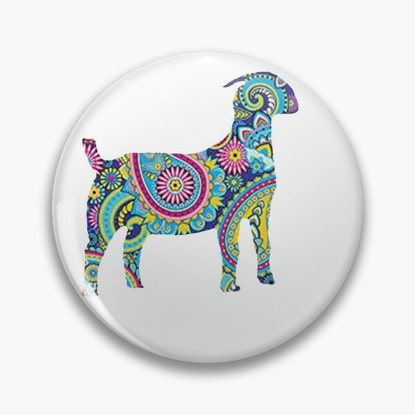 Item preview, Paisley Show Goat designed and sold by Olivia-timm.