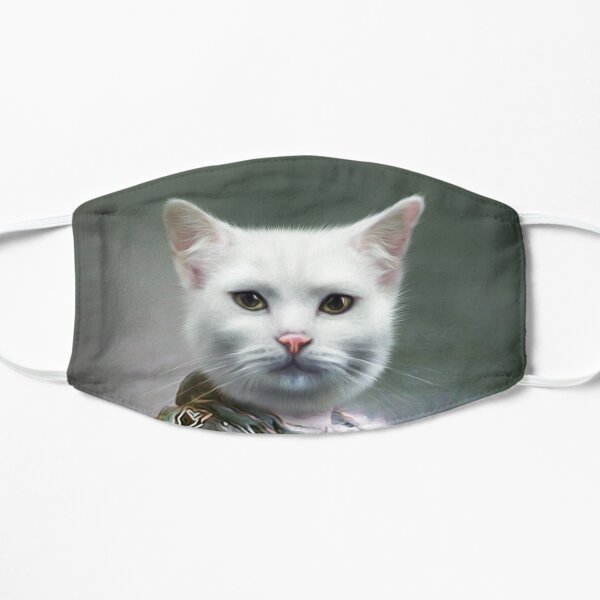 Cat Portrait - Minion Flat Mask