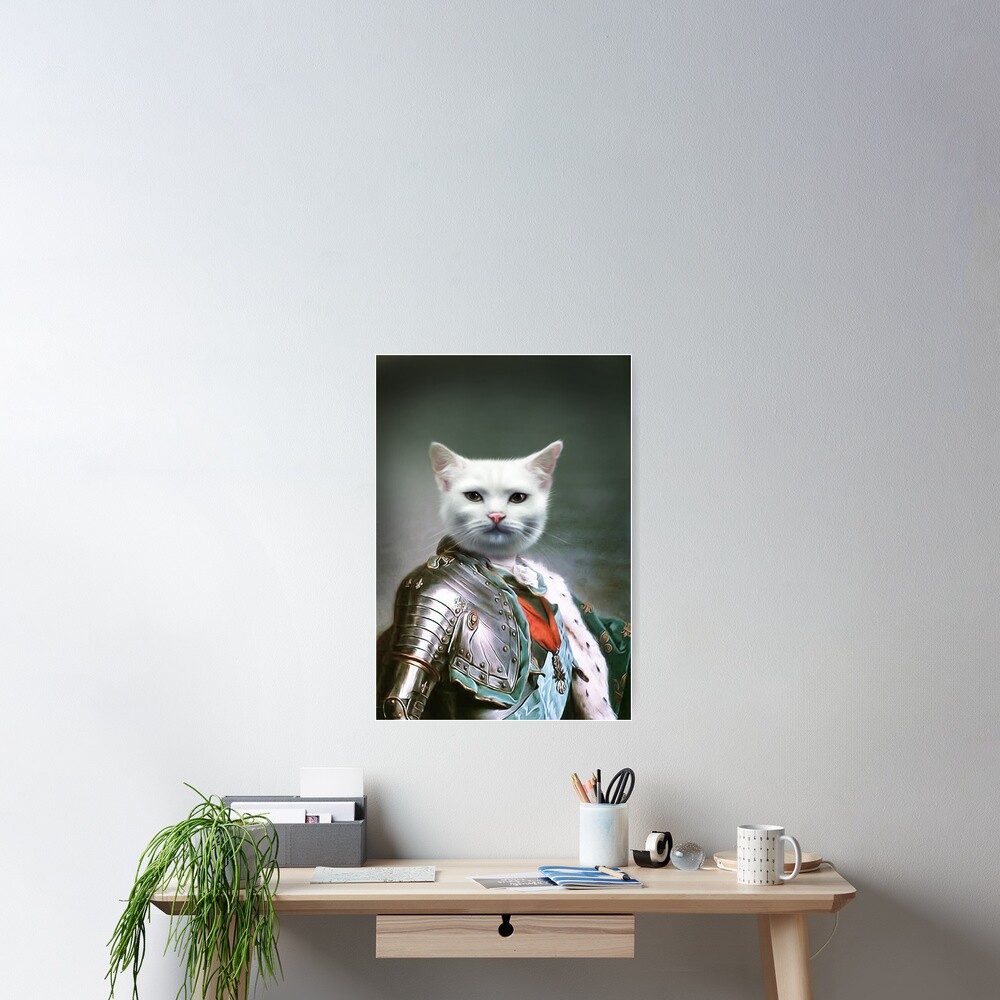 Cat Portrait - Minion Poster