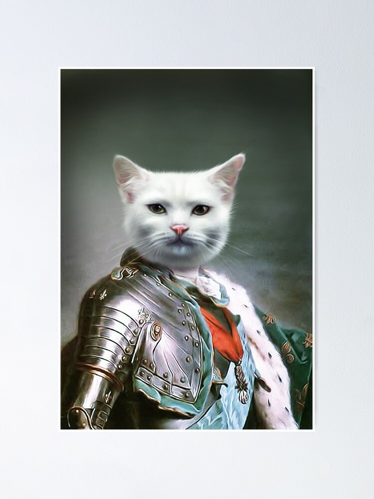 Alternate view of Cat Portrait - Minion Poster