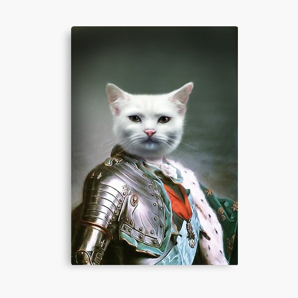 Cat Portrait - Minion Canvas Print