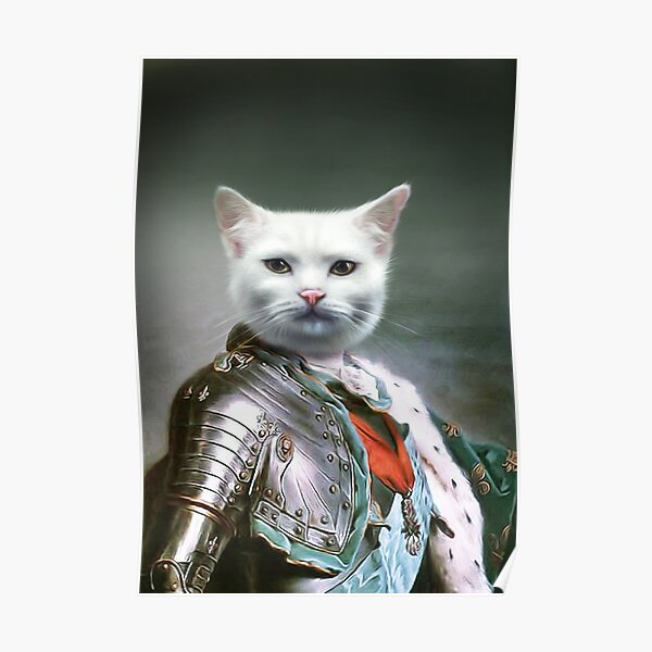Cat Portrait - Minion Poster