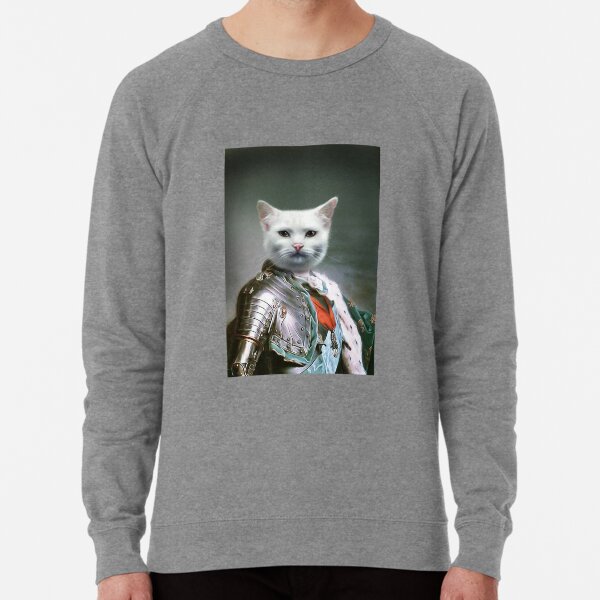 Cat Portrait - Minion Lightweight Sweatshirt
