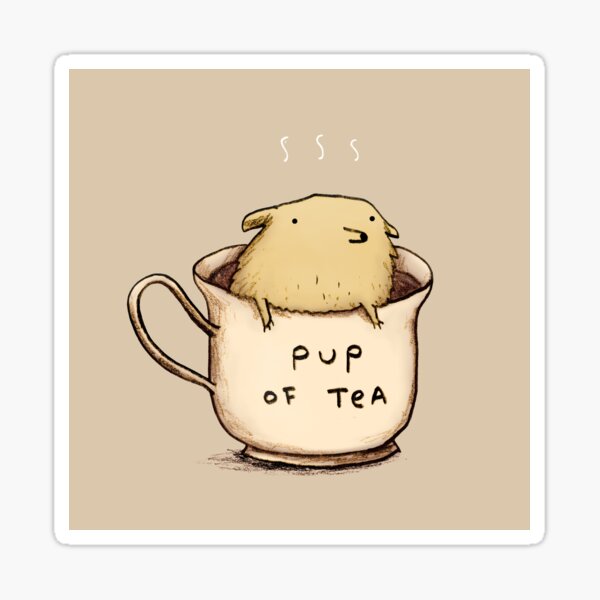 Item preview, Pup of Tea designed and sold by SophieCorrigan.