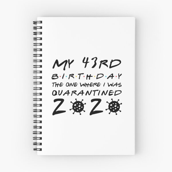 Item preview, 43rd quarantine Birthday 2020 Gifts designed and sold by MalikaBela.