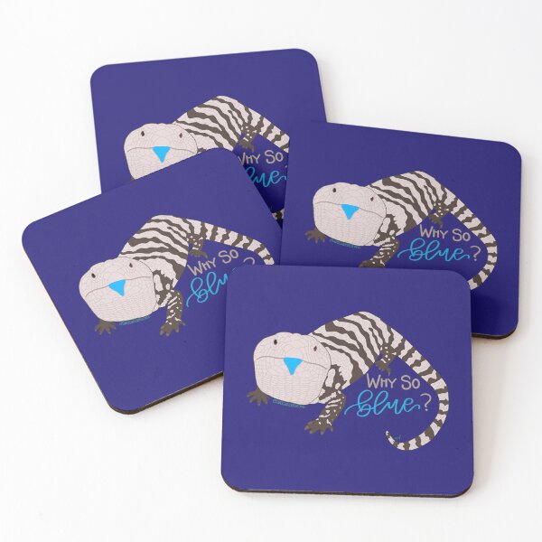 Item preview, Why so Blue? | Blue-Tongued Skink designed and sold by crocuscreates.