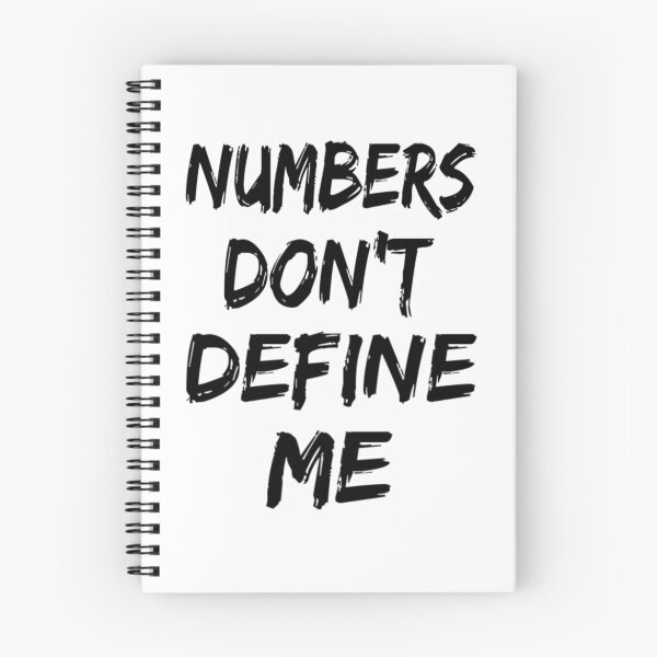 Item preview, Numbers Don't Define Me designed and sold by coolfuntees.