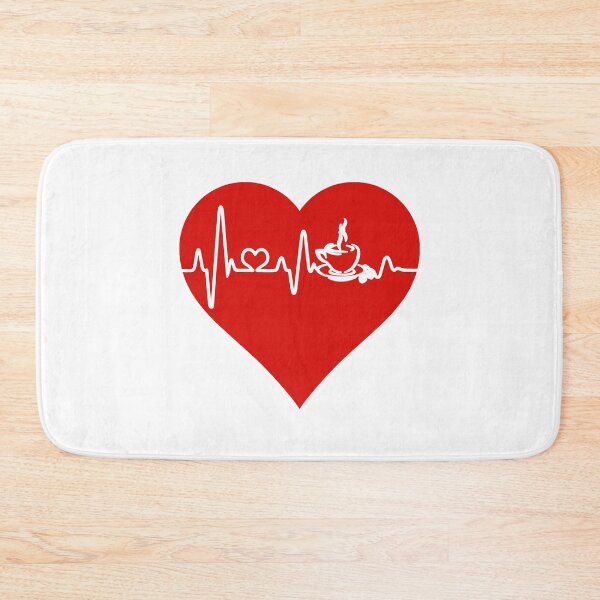 Item preview, Caffeine Addict Coffee Mug Heartbeat Red Heart designed and sold by 4Craig.