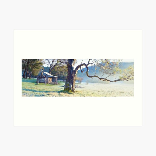Oldfields Hut, Kosciuszko National Park, Australia Art Print