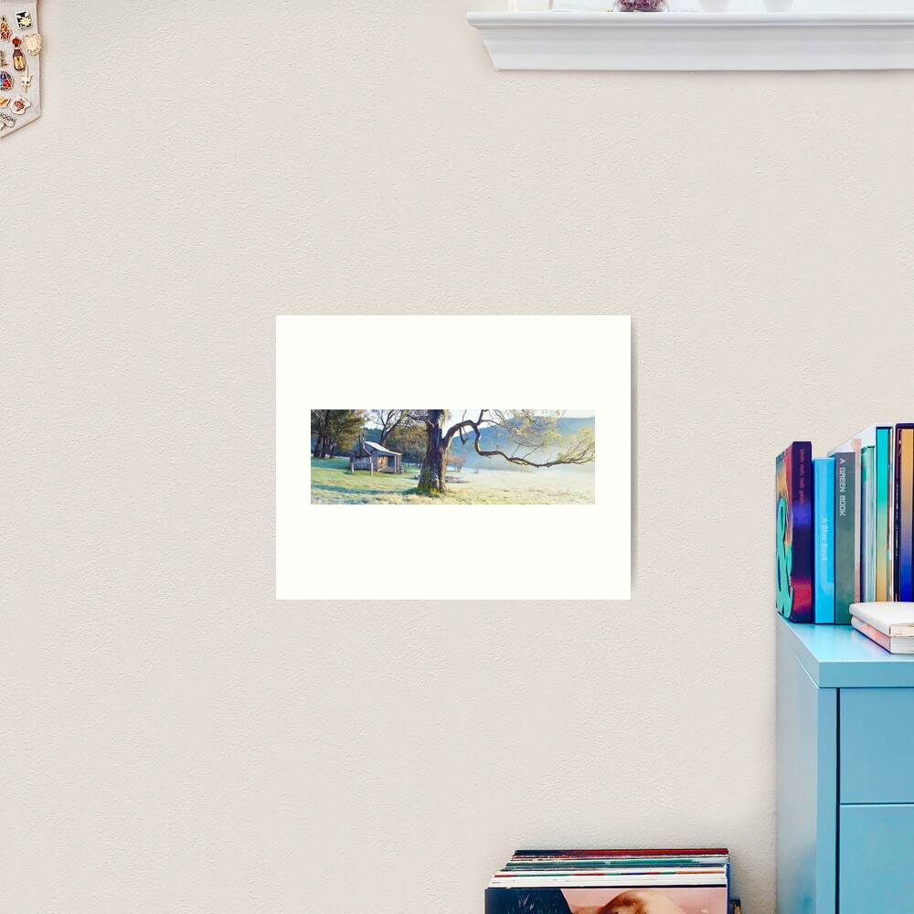 Oldfields Hut, Kosciuszko National Park, Australia Art Print