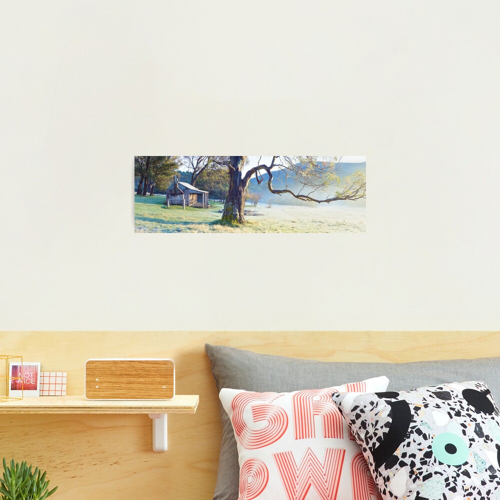 Oldfields Hut, Kosciuszko National Park, Australia Photographic Print
