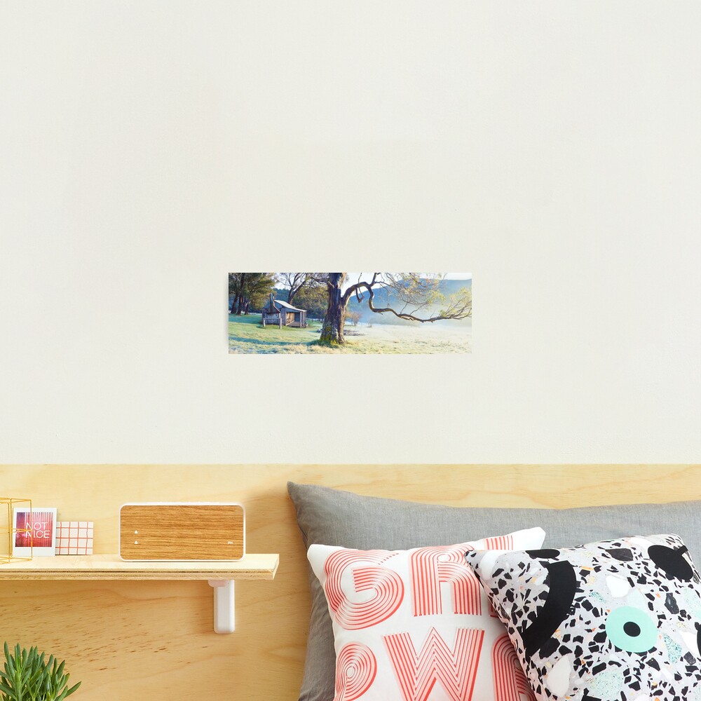 Oldfields Hut, Kosciuszko National Park, Australia Photographic Print