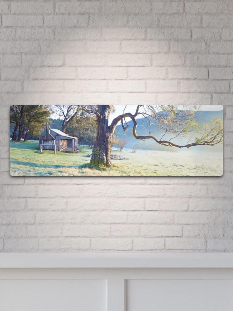 Alternate view of Oldfields Hut, Kosciuszko National Park, Australia Metal Print