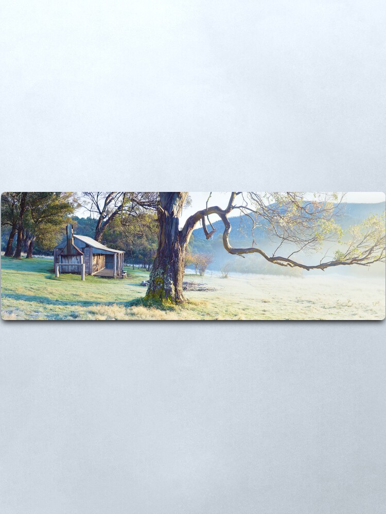 Alternate view of Oldfields Hut, Kosciuszko National Park, Australia Metal Print