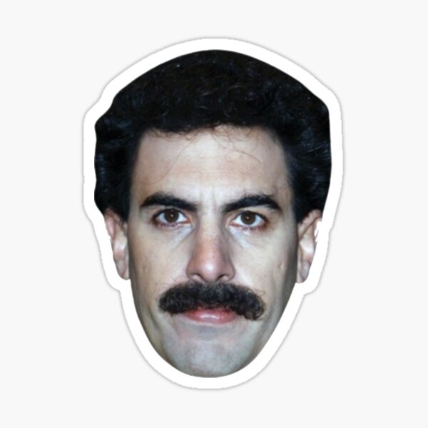 “Sacha Baron Cohen” Sticker for Sale by 11ezpassword | Redbubble
