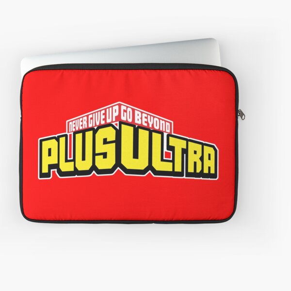 My Hero Academia PLUS ULTRA! Never Give Up (Boku No Hero Academia) Laptop Sleeve