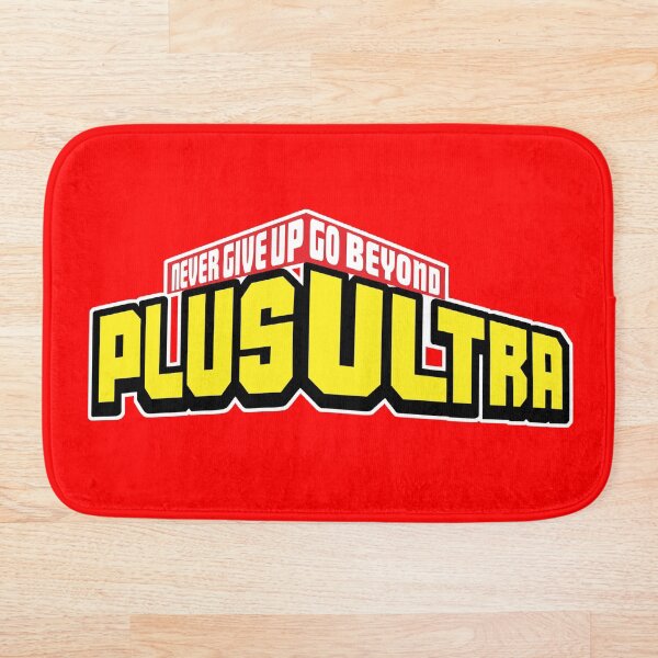 My Hero Academia PLUS ULTRA! Never Give Up (Boku No Hero Academia) Bath Mat