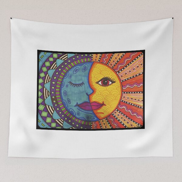 Item preview, Moon and sun folk designed and sold by edleon.