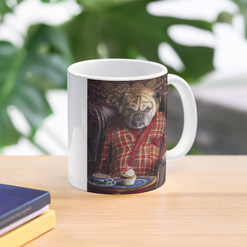 Pug Dog Portrait - Pudgy Mug