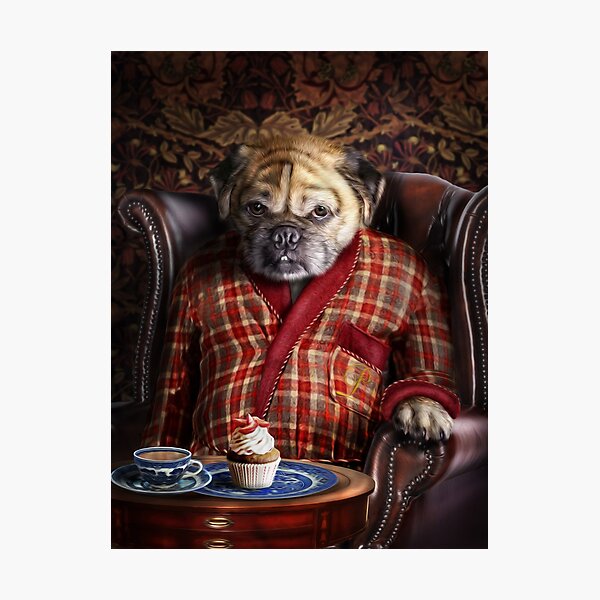 Item preview, Pug Dog Portrait - Pudgy  designed and sold by carpo17.