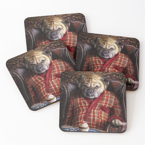Item preview, Pug Dog Portrait - Pudgy  designed and sold by carpo17.