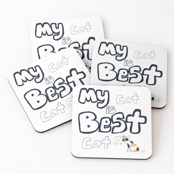Item preview, My Cat is Best Cat! - Calico designed and sold by RMH-MRH-ART.