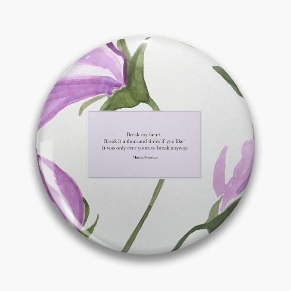Item preview, Break my heart... - Maxon Schreave. The Selection. designed and sold by literarylifeco.