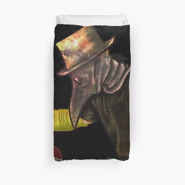 Plague Gaffer - Freeform Duvet Cover
