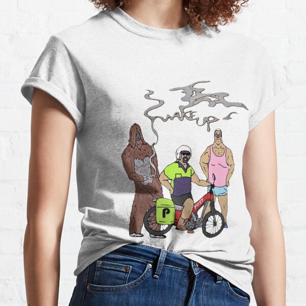 Sassy Lez Mike Nolan Wake Up The Big Lez Show Classic T-Shirt