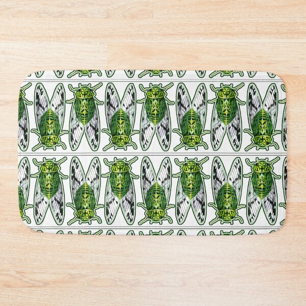 Item preview, Green Cicadas designed and sold by Cori Redford.