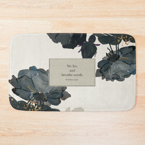 Item preview, We live and breathe words. - Will Herondale. The Infernal Devices. designed and sold by literarylifeco.