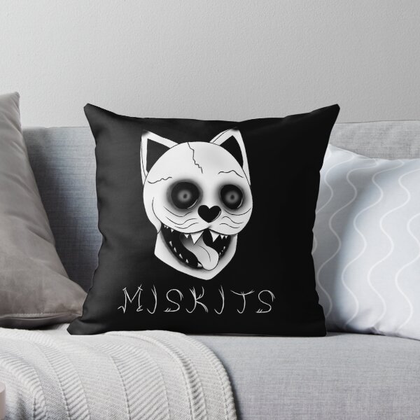 Miskits Throw Pillow