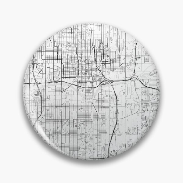 Item preview, Oklahoma City Map designed and sold by Kara515.