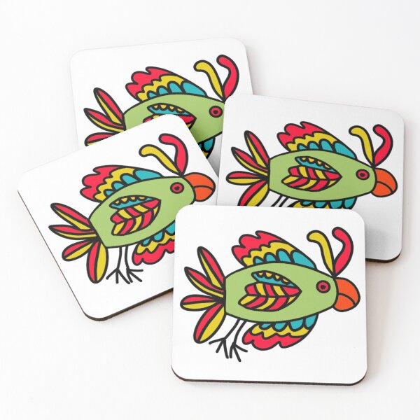Item preview, Funny Bright Green Bird designed and sold by Pamelak58.