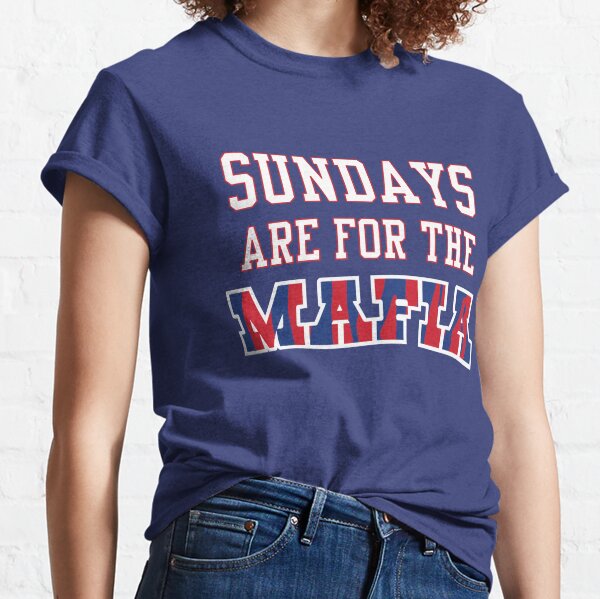 : Expression Tees Womens Bills Mafia Fan T-Shirt X-Small