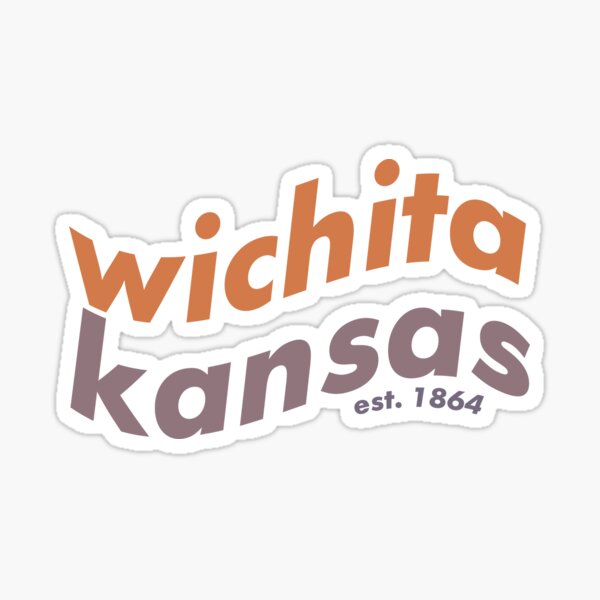 Wavy Wichita Sticker