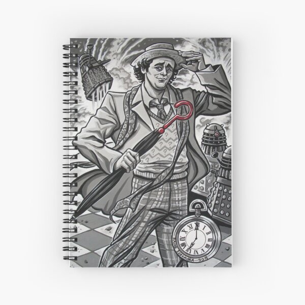 The Seventh Doctor Spiral Notebook