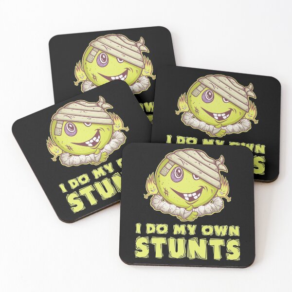 Item preview, I Do My Own Stunts Funny Emoji Novelty Gift  designed and sold by T-minus.