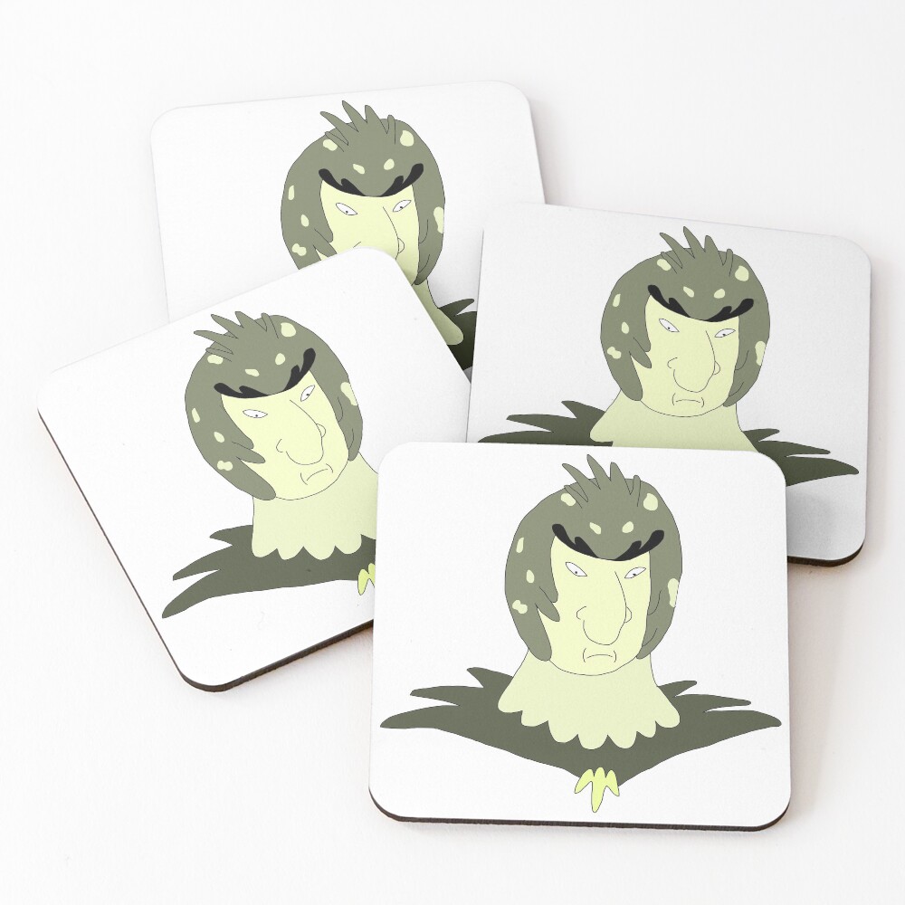 Bird Person can arrange that Rick and Morty Fan art Coasters (Set of 4)