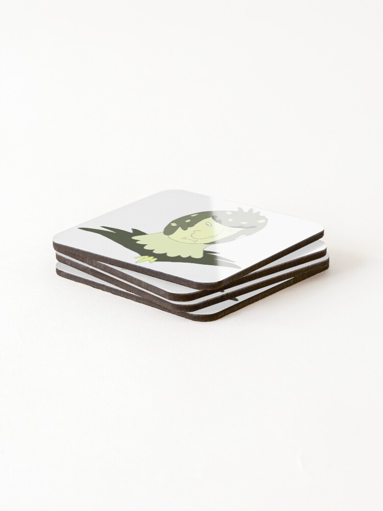 Alternate view of Bird Person can arrange that Rick and Morty Fan art Coasters (Set of 4)