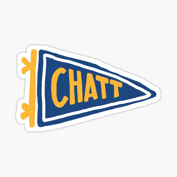 Chattanooga Pennant Flag Sticker